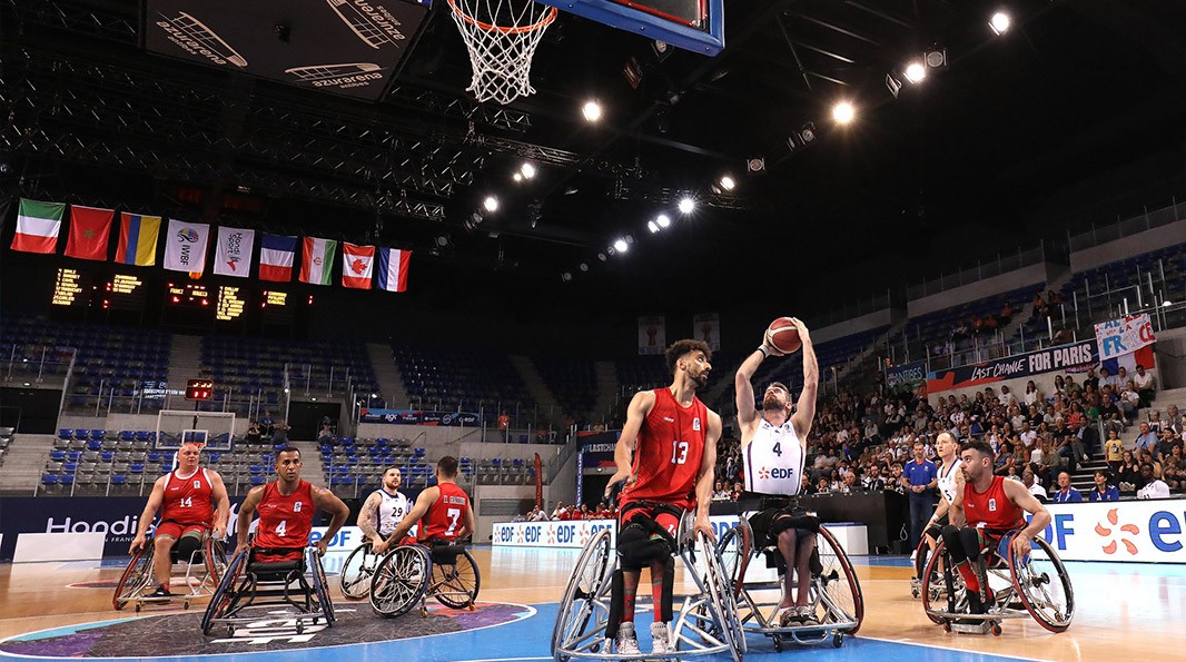 Wheelchair basketball Les Bleus qualify for Paris 2024 EDF FR