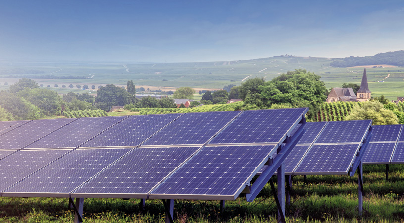 Le Mag - Energie solaire photovoltaïque - Panneaux - EDF Collectivités