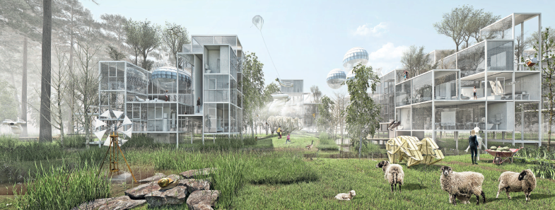 Architecture durable - Projet Palun - 2050 - EDF Collectivités