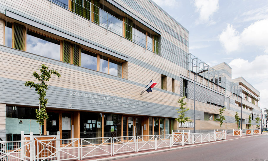 école bâtiment tertiaire durable