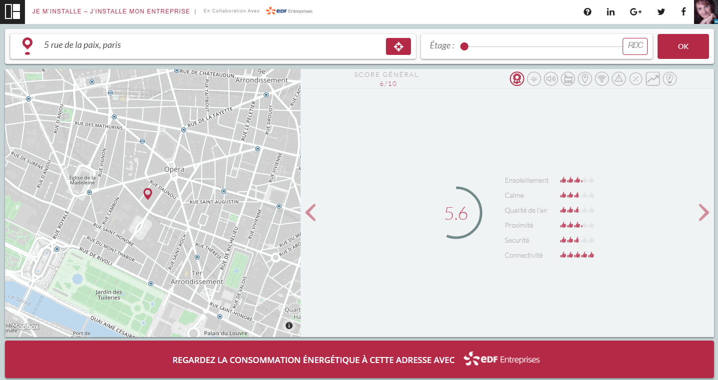 Recherche pour installer son entreprise avec Bon de Visite pour les PROs