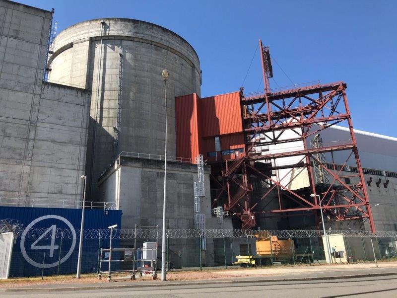 Troisieme Visite Decennale De L Unite De Production Numero 4 De La Centrale Nucleaire De Production D Electricite De Chinon Edf France