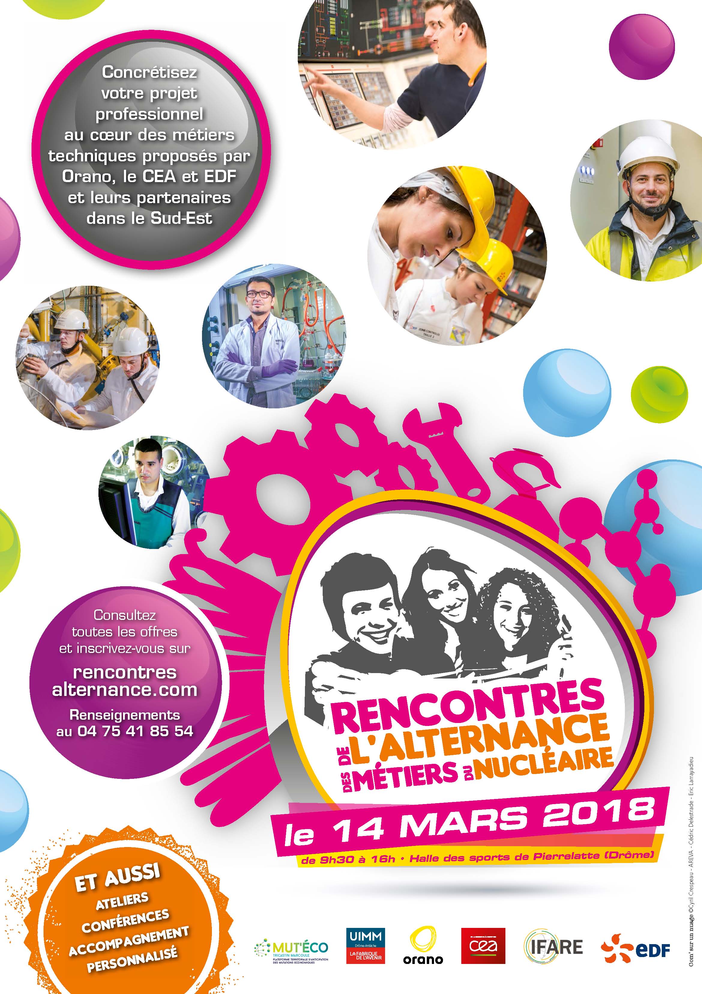 La maintenance, l'environnement, la logistique, la sûreté, la prévention des risques... dans le nucléaire vous intéressent ?