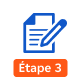 Etape 3