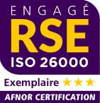 EDF commerce a obtenu le niveau exemplaire du label Engagé RSE