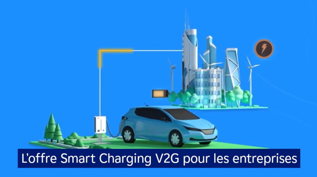 L'offre Smart Charging V2G pour les entreprises