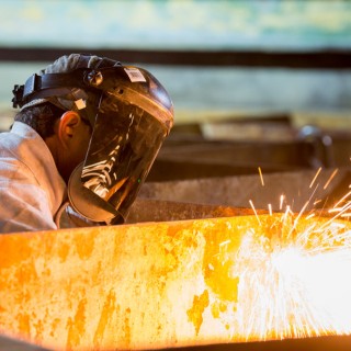 Travaux de rénovation d'une centrale thermique