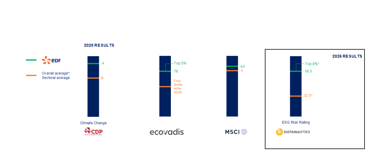 ESG rating agency graph (text transcript below)
