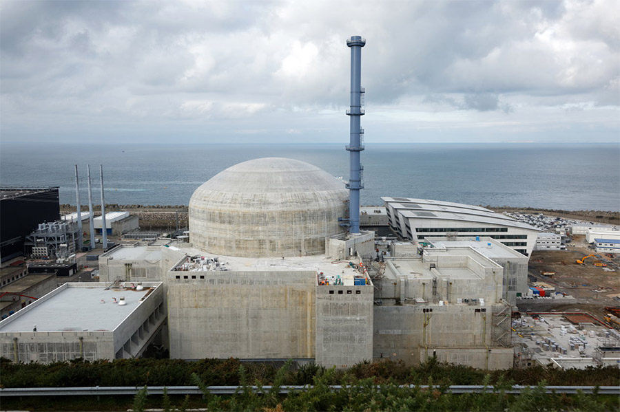 l'EPR de Flamanville en 2016 © EDF/ Alexis Morin