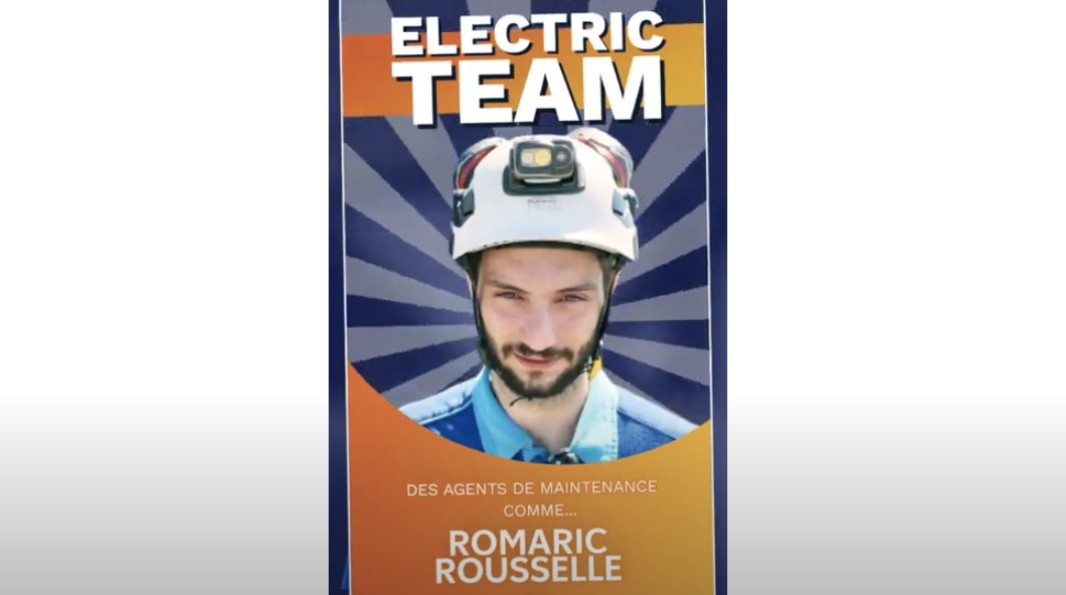 Portrait de Romaric agent de maintenance