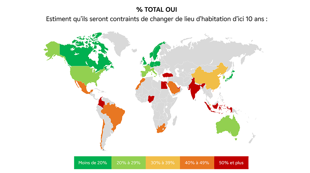 Infographie Obs'COP 24 - Migration climatique d'ici 10 ans - Détails ci-dessous