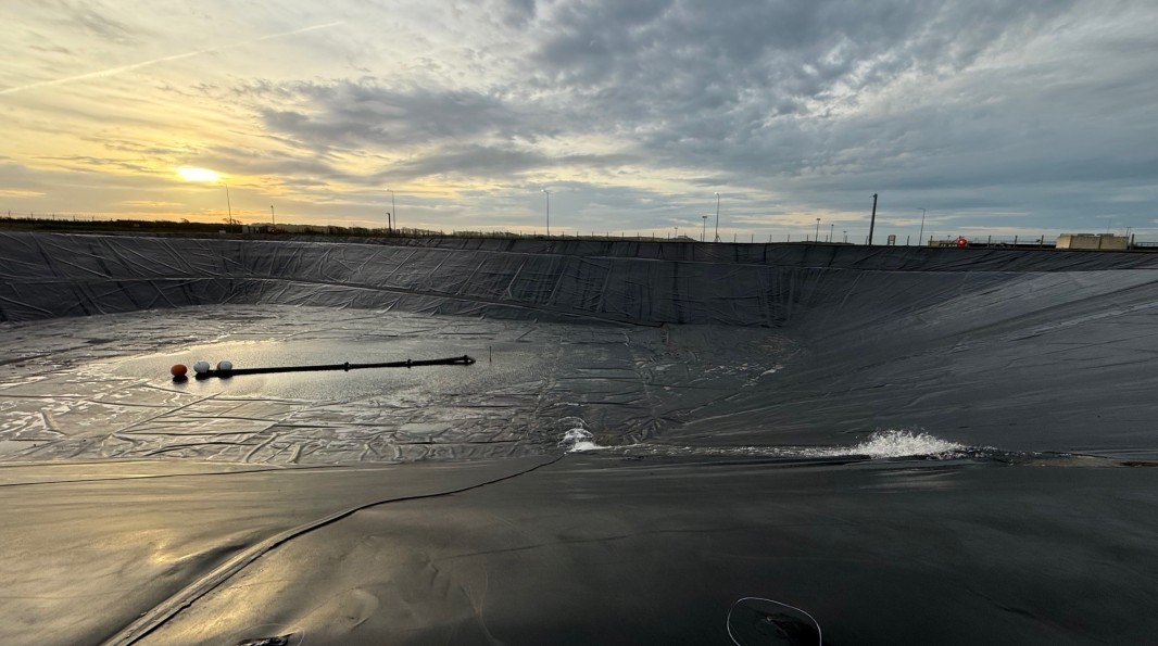 Bassin SEA en remplissage