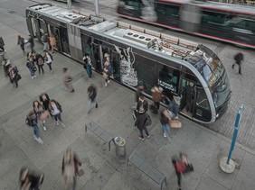 Transport urbain électrique