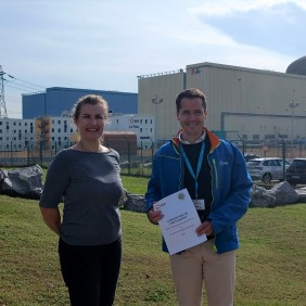 Améline Salin et Ghislain Bouan