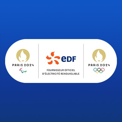 JO et EDF, fournisseur officiel d'énergie renouvelable