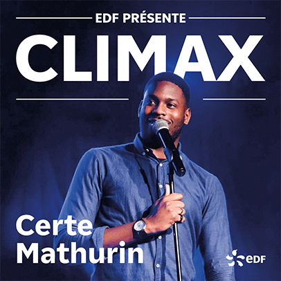 EDF Présente CLIMAX - Certe Mathurin - Logo d'EDF