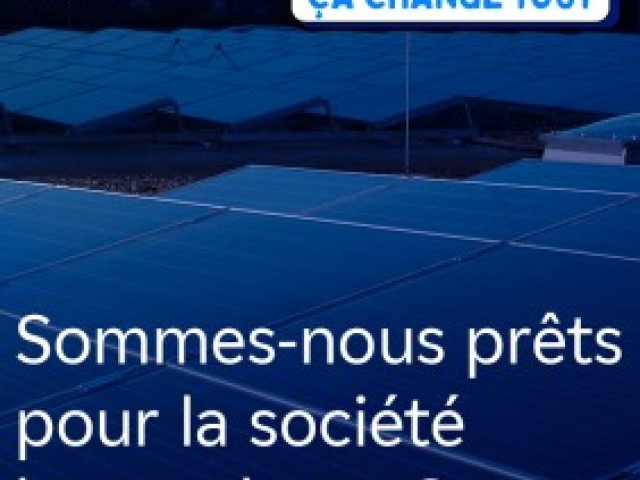 Sommes-nous prêts pour la société bas-carbone ?