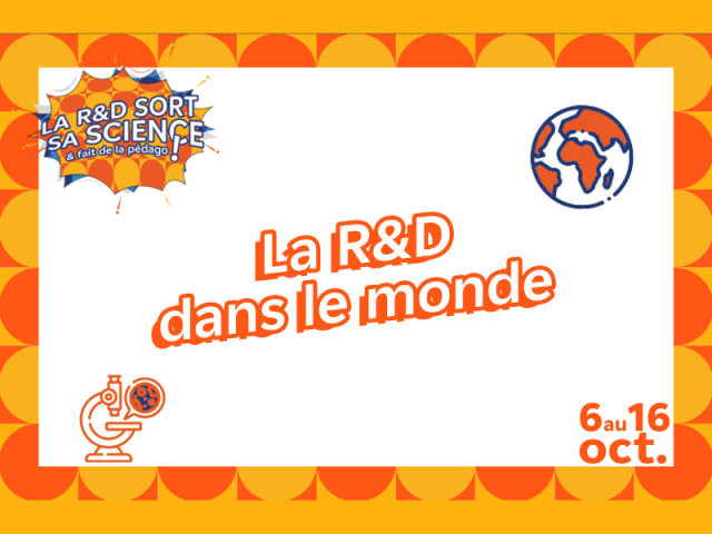 Vignette de l'actualité Fête de la Science 2023 : La R&D dans le monde