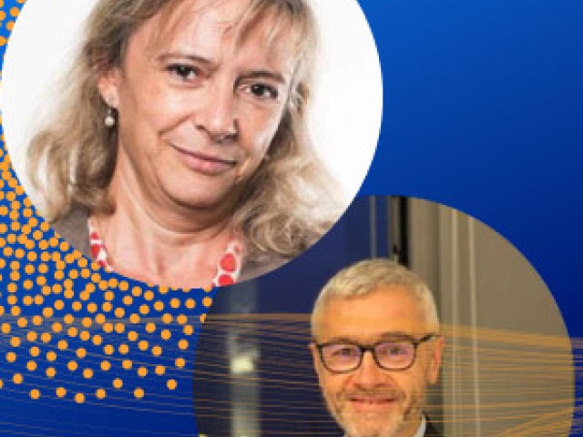 Photo de Nelly Recrosio et de Didier Roustan