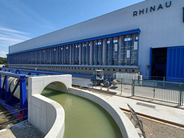 Eau dans le pisciduc