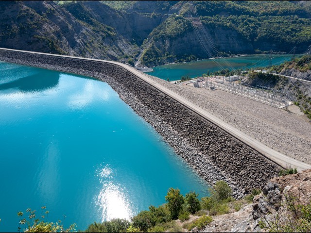 Barrage de Serre-Ponçon - Crédit photo EDF / Xavier Popy