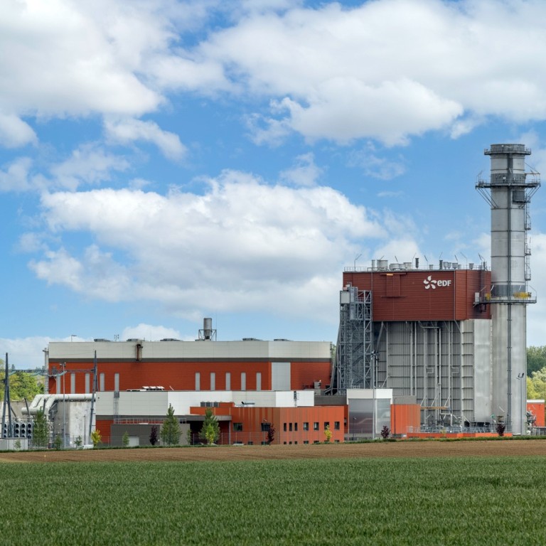 vue d'ensemble centrale à cycle combiné gaz de Bouchain