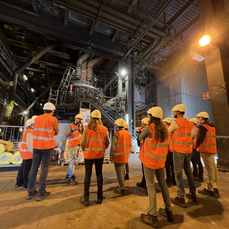 Photo visite Centrale Cordemais