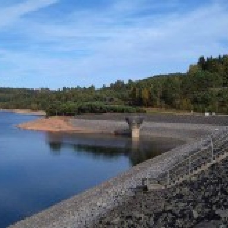 Vue sur le lac de Vieux-Pré