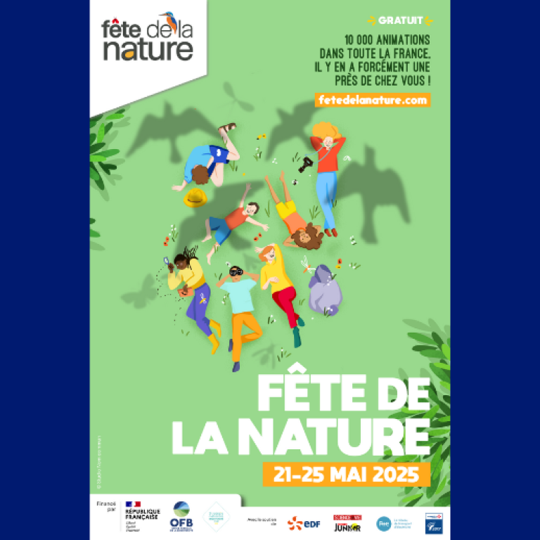 Affiche de la Fête de la nature 2025