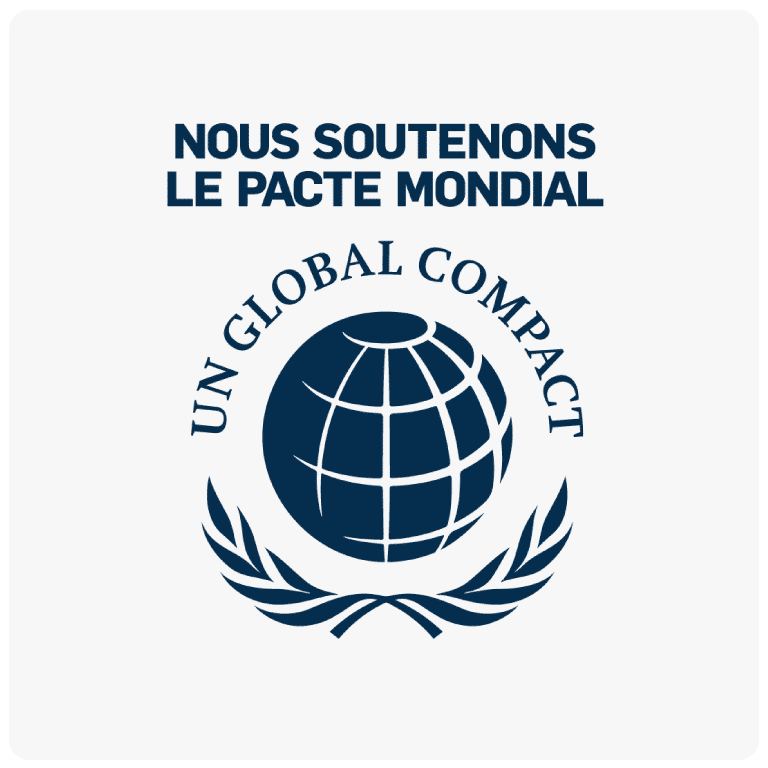 Nous soutenons le Pacte Mondial - UN Global Compact