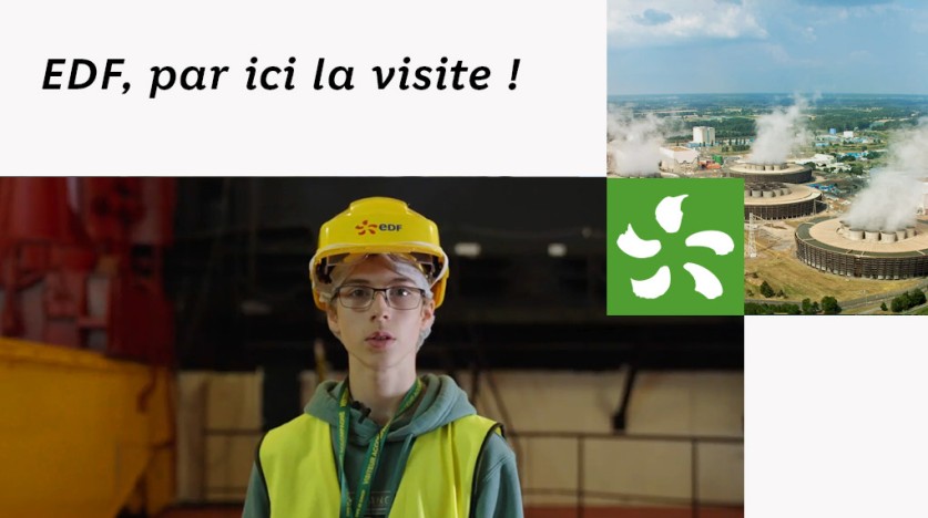 EDF, par ici la visite ! La centrale de Chinon