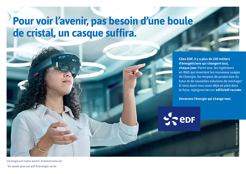 Pour voir l'avenir, pas besoin d'une boule de cristal, un casque suffira.