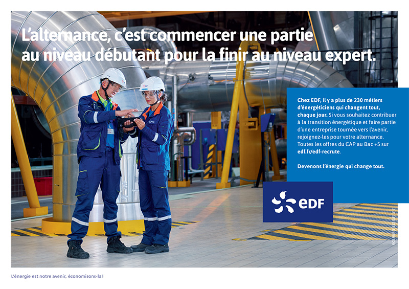 L'alternance, c'est commencer une partie au niveau débutant pour la fini au niveau expert.