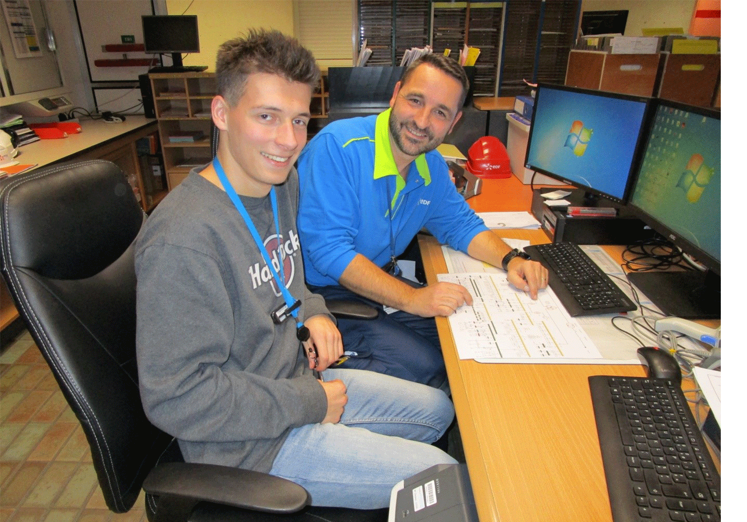 Cyril, Technicien d'Exploitation en alternance