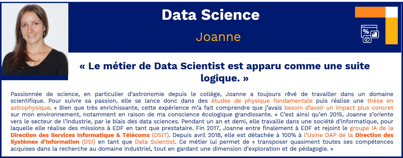 Portrait de Joanne - Une « détective de la donnée » aux multiples facettes.
